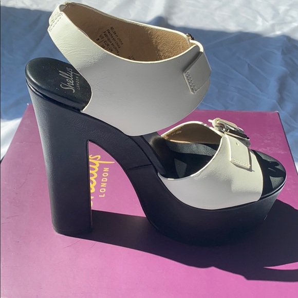 Shellys London Black Mussota Heels - Picture 7 of 13